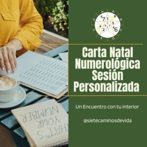 Carta Natal Numerológica + Sesión personalizada